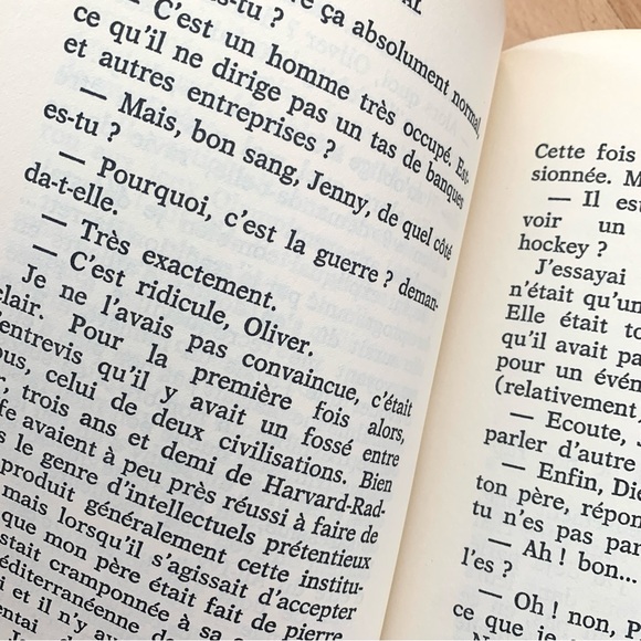 LOVE STORY Vintage 1970 Hardcover Book in French - Picture 4 of 5